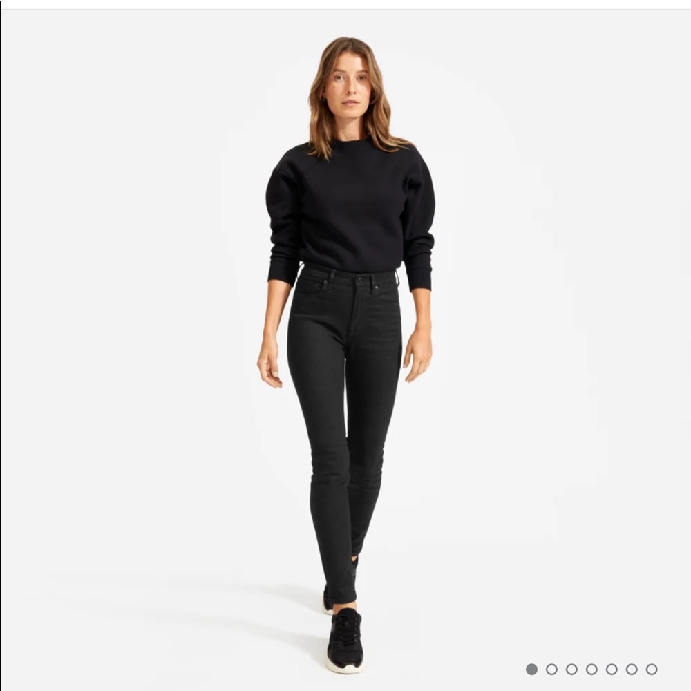 Everlane High Waisted Skinny Jeans